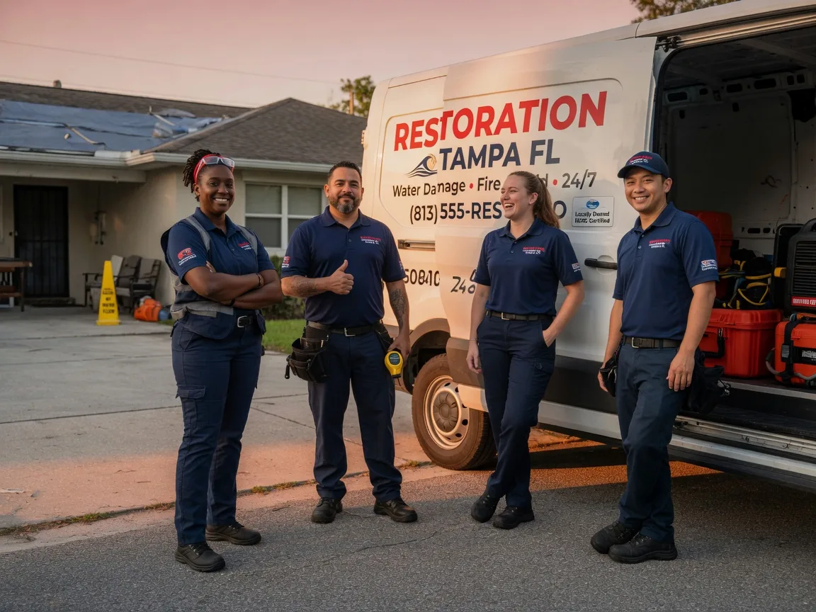 Water Damage Restoration company in Morrisonville, WI