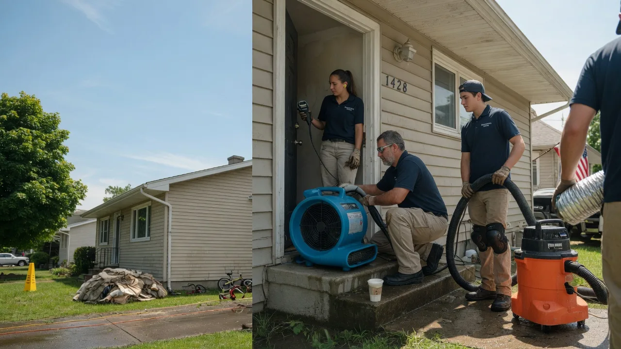 Water Damage Restoration in Morrisonville, WI near me